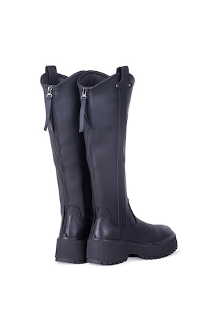 Pierre Cardin 11196 Kadın Kışlık Çizme Siyah Siyah