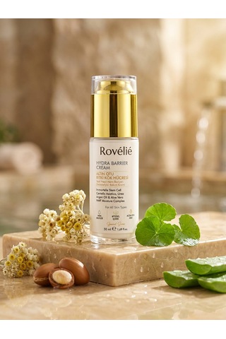 Hydra Barrier Cream Yeni Nesil Yüz Nemlendirici Altın Otu Bitki Kök Hücreli 50 Ml