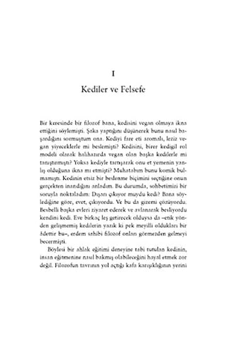 Kedi Felsefesi: Kediler Ve Hayatın Anlamı