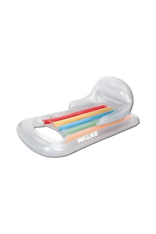 Walke Comfort Lounge Şişme Deniz Yatağı Sırt Destekli Pvc Havuz Ve Deniz Şezlongu 13101 Gri