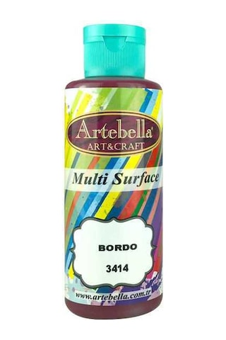 3414130 Artebella Multı Surface Boya 130Cc Bordo