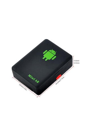 Anjiexun Sos Düğmeli Akıllı Mini A8 Gsm/gprs/lbs Bulucu