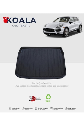 Porsche Cayenne 2011-2017 3d Bagaj Havuzu