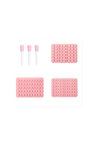 Gildedwill Tatlı Kalıbı Kendin Yap Hayvan Meyve Silikon Kalıbı Kendin Yap Yiyecek Jöle Damla Kalıbı