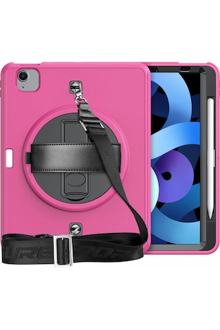 Newface İpad Uyumlu Pro 11 2020 Kılıf Strap-c Otterbox Tablet Kapak Glblseme - 71 - Pembe