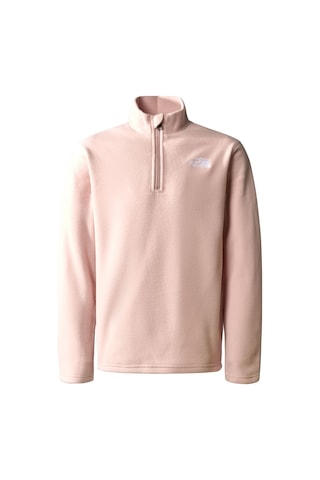 The North Face Glacier Yarım Fermuar Genç Çocuk Poları Nf0a82d1lk61 Pembe