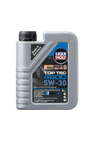 Liqui Moly Top Tec 4600 5W-30 Motor Yağı 1 L Liqui Moly Top Tec 4600 5W-30 Motor Yağı 1 L