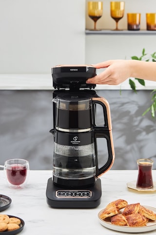 Karaca Robotea Pro 4in1 Konuşan Cam Çay Makinesi