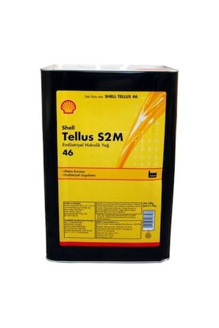 Shell Tellus S2 M 46 Teneke Hidrolik Yağ 16 L