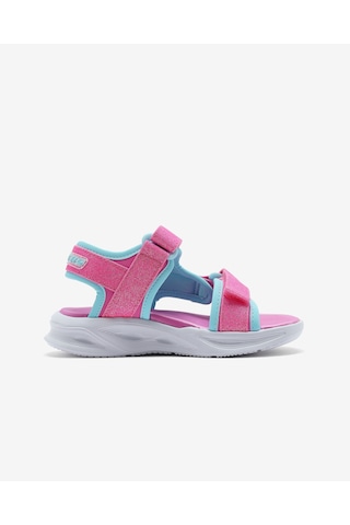 Skechers Sola Glow Sandal Büyük Kız Çocuk Pembe Işıklı Sandalet 303024l Hpaq Pembe