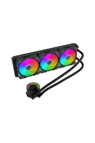 Snt Ss360-3f-b Argb 360mm. Siyah Sıvı Soğutma Am4 Am5 Lga 1200 1700 20xx