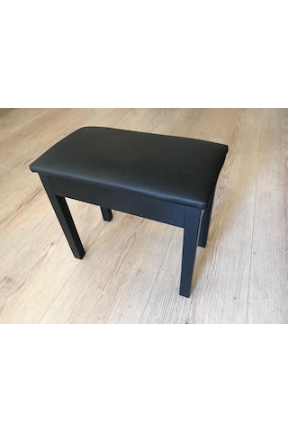Cremonia Ptcbk Piyano Taburesi - 50 Cm Siyah Aksesuar Konforlu Yumuşak Minder, Dayanıklı Metal Ayak Yapısı Ve Şık Mat Siyah Bitiş