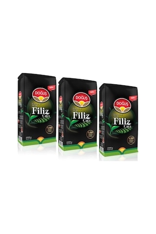 Doğuş Karadeniz Siyah Filiz Çayı 3 x 1 KG
