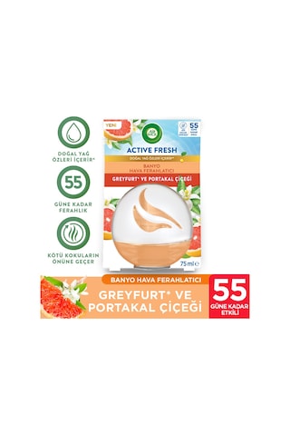 Air Wick Decosphere Hava Tazeleyeci Greyfurt Ve Portakal Çiçeği 75ml