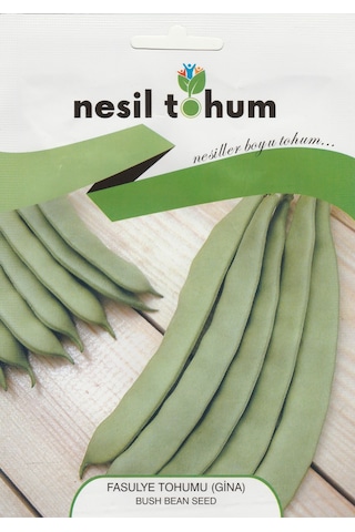 Nesil Fasulye Gina Oturak Tohumu 25 GRam