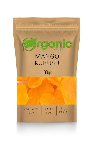 Mango Kurusu 100gr. Şekersiz & Katkısız Taze Mahsül