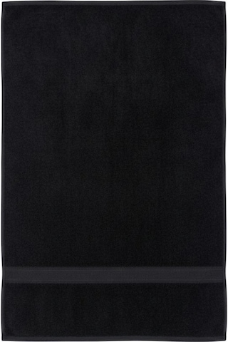 Biçomi Spor Havlusu Fitness Yumuşak Sporcu Havlu Pamuklu 30x100 Cm Siyah