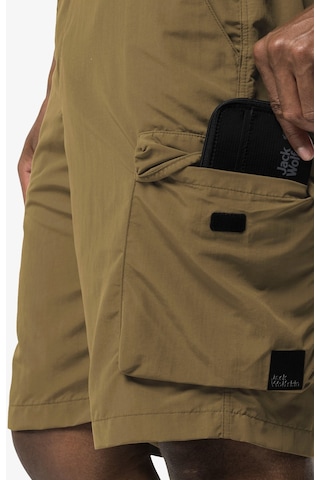 Jack Wolfskin Kalaharı Cargo M Erkek Kahverengi Kargo Şort 1508381-5335