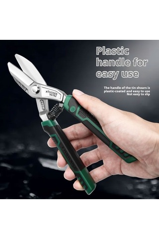 Maiyame Alman Tipi 10 İnçli Yüksek Sertlikli Yüksek Karbon Çelikten Yapılmış Zıplayıcılı Tahta Kesici - Kaymazsız Plastik Saplı Endüstriyel Güçlü Makas