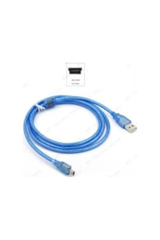 5 Pin Mini Usb Kablo Şarj Ve Data Kablosu