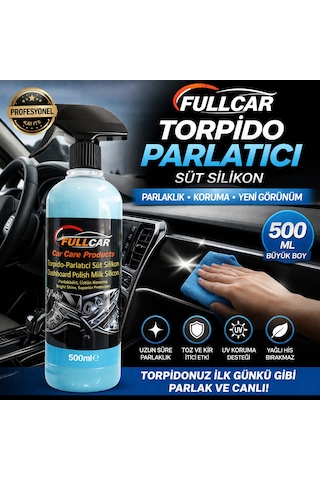 Fullcar Torpido Parlatıcı Süt Silikon 500 Ml
