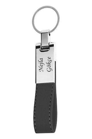 Pigado İsme Kişiye Özel Metal Aparatlı Anahtarlık