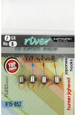 River Hunter Jig Head 4p 1 Gr
