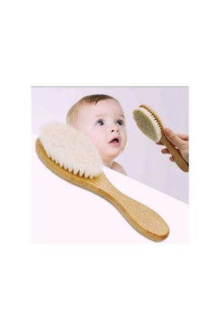 Keçi Kılı Organik Bebek Banyo Tarağı