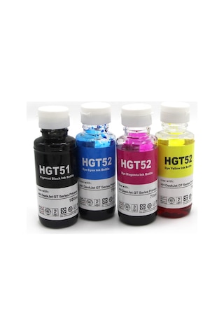 Hp Gt52/Gt51/Gt5810/Gt5820/Hp315/415 Uyumlu 4 Renk Mürekkep Set
