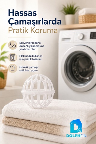 Sütyen Yıkama Topu Beyaz Çamaşır Makinesi İçin Koruyucu Yıkama Aparatı