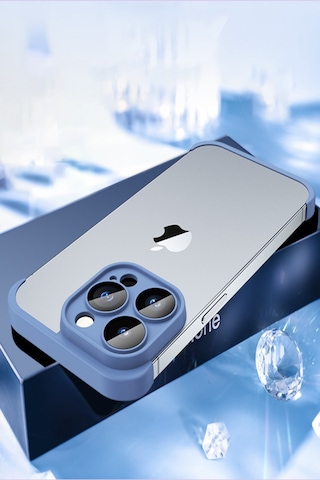 Apple Uyumlu iPhone 12 Pro Kılıf 2 Parçalı Alt Üst Kamera Lens Korumalı Sert Silikon Kapak