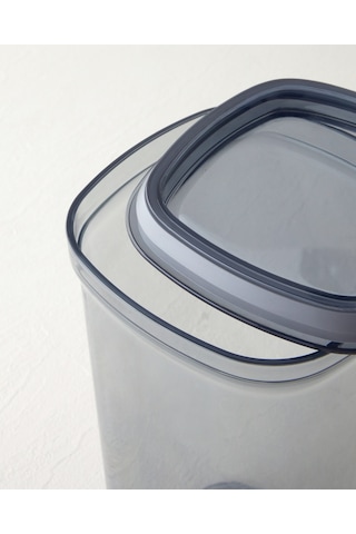 Jade Plastik 3'lü Kavanoz 700 Ml 1,4 L 2 L Füme Füme