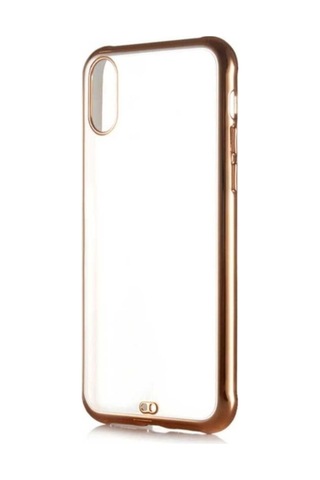 Apple Uyumlu iPhone Xr 6.1 Kılıf Zore Voit Kapak Gold
