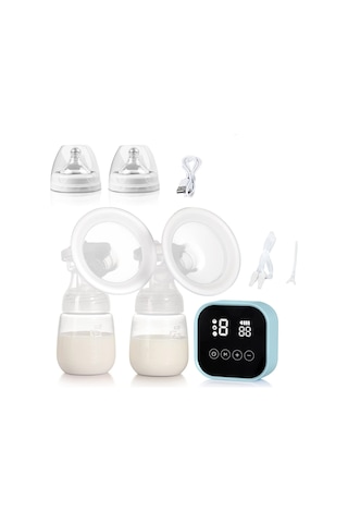 Rh-318bb Şarjlı Çiftli Göğüs Pompası 4 Masaj Modlu 9 Ayarlı Vakum Modu
