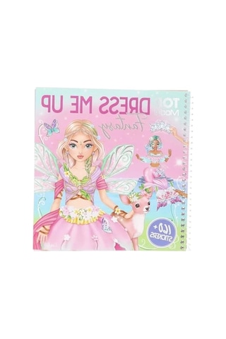 Kendin Tasarla Fantasy Kitabı, 24 Sayfa Ve 11 Sayfa Çıkartma İle Renkli Eğlence Açık Ahşap
