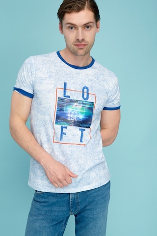 LOFT Regular Fit Erkek Tshirt K.kol Lf2029655 Q1.v1 Beyaz