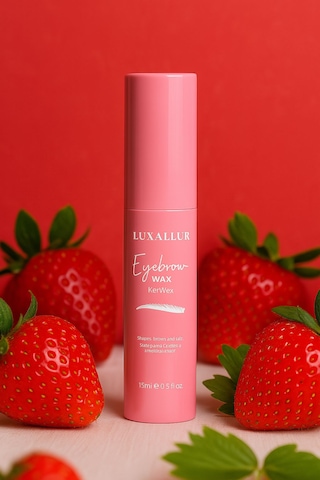 Luxallur Kaş Şekillendirici & Sabitleyici Ve Besleyici Maskara Brow Wax Şeffaf