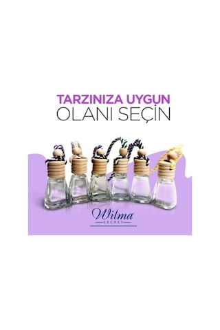 Wilma Secret 8cc Askılı Oto Kokusu Vanilya Coconut 4 Adet