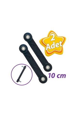 2 Adet Beşik Sallama Aparatı Siyah 10 Cm
