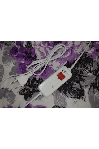 Meltem Ekstra Ebat Battal Boy Elektrikli Battaniye kumaşlı Çok Renkli