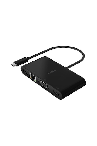 Belkin Usb-c Multimedia + Charge Adaptör 100w