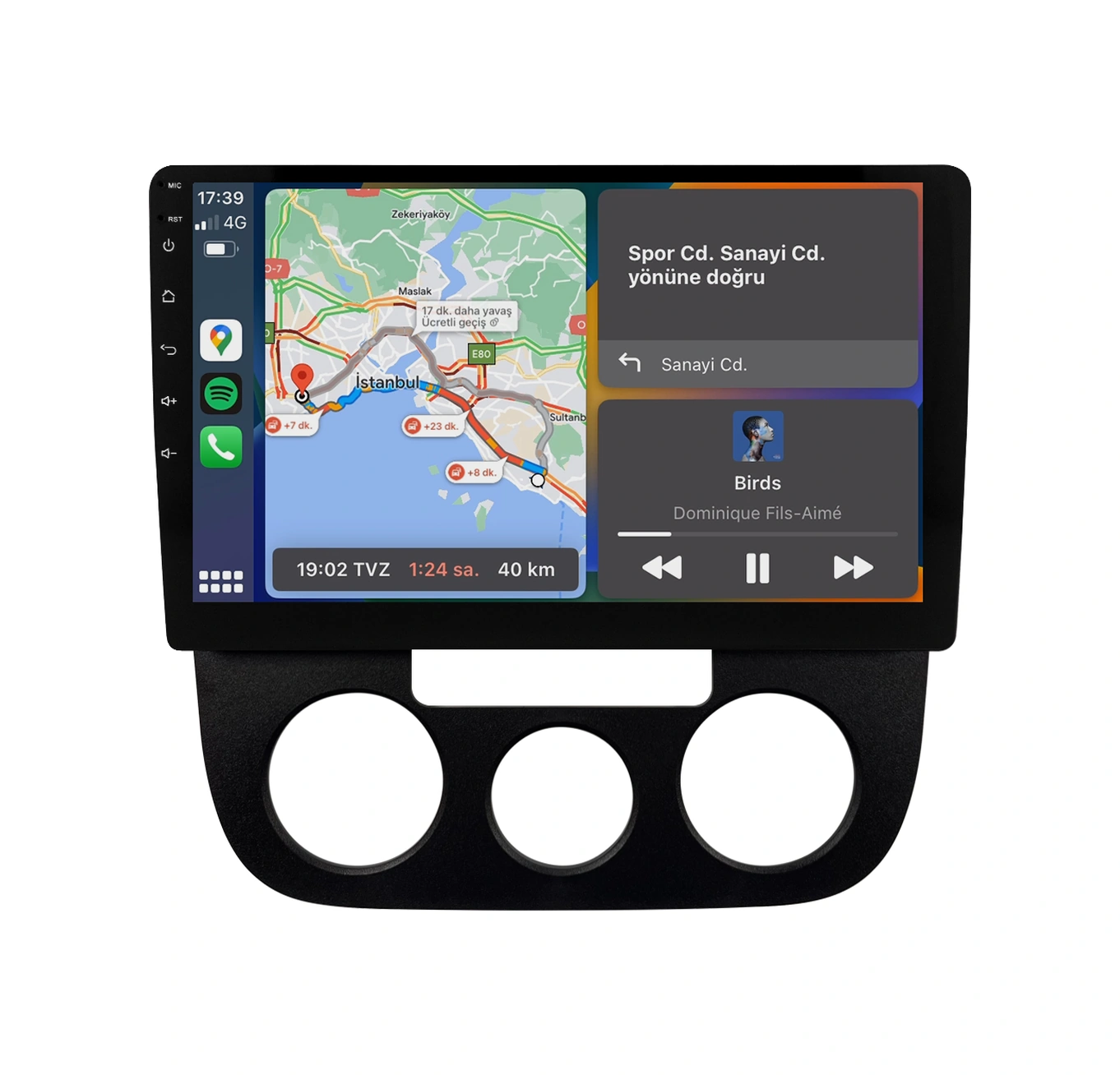 Volkswagen Jetta Android Multimedya Sistemi 2006-2010 Crv-4886xr 10"