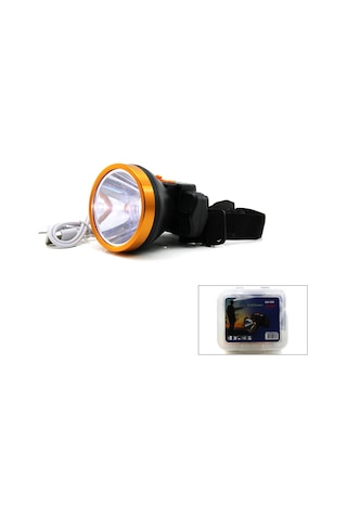Şarjlı 30w Kafa Lambası Fener Usb - Type-c Kademe Işıklı Bx40