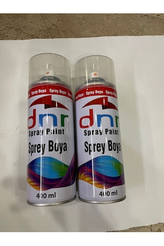 DNR MAT SİYAH Kalorifer Radyatör Petek Panel Boyası 400 ml