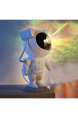 Gece Lambası - Led Lambalı Yıldız Projektörü - Astronot