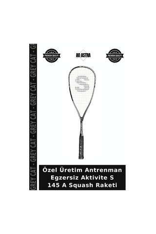 Özel Üretim Antrenman Egzersiz Aktivite S 145 A Squash Raketi Çok Renkli