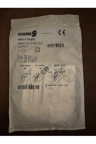 Schunk Mms-p 22-s-m8-pnp 0301370 Magnetic Switch