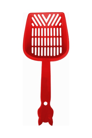 Markapet İnce Elekli Kedi Kumu Küreği Medium 10 x 25 CM