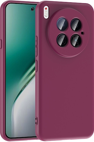 Tecno Camon 40 Premier 5g Kılıf Mkst Mara Lansman Kapak - Koyu Mor Mor