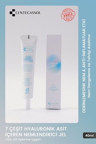 Centecassol Hyaluronik Asit İçeren Nemlendirici Jel 40 ML